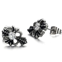 Betrouwbare Kwaliteit Titanium Oorbellen Met Strass