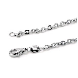 Stabiele Kwaliteit O-Font Titanium Ketting Voor Geliefden