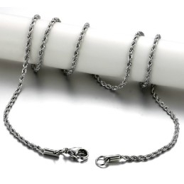 De Koningin Van De Kwaliteit Twist Titanium Ketting