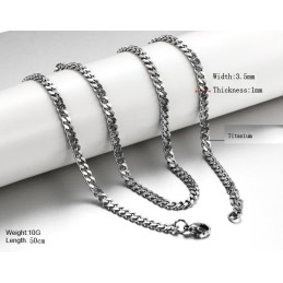 Kwaliteit En Kwantiteit Gegarandeerd Allergievrije Titanium Ketting