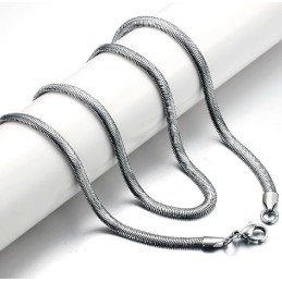 Uitstekende Kwaliteit Platte Slang Titanium Ketting