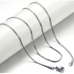 Uitstekende Kwaliteit Platte Slang Titanium Ketting