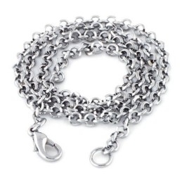 Kwaliteit En Kwantiteit Gegarandeerde Mannelijke Titanium Ketting Met Gesp