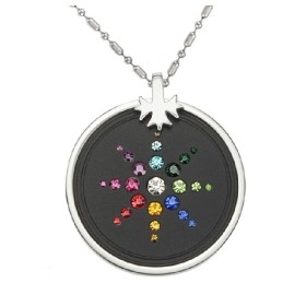 Bekend Om Zijn Hoogwaardige Gezondheids-Titanium Pelelith-Ketting Met Diamant