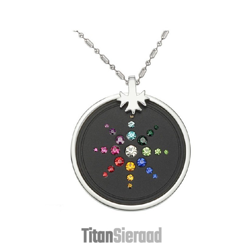 Bekend Om Zijn Hoogwaardige Gezondheids-Titanium Pelelith-Ketting Met Diamant Bekend Om Zijn Hoogwaardige Gezondheids-Titanium Pelelith-Ketting Met Diamant