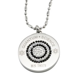 Betrouwbare Reputatie Gezondheid Titanium Pelelith Ketting Met Diamant