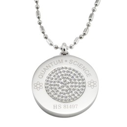 Betrouwbare Reputatie Gezondheid Titanium Pelelith Ketting Met Diamant