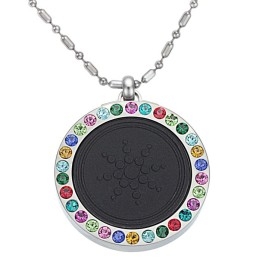 Gemakkelijk Te Gebruiken Gezondheidstitanium Pelelith-Ketting Met Diamant
