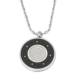 De Koning Van De Hoeveelheid Gezondheid Titanium Pelelith Ketting Met Diamant