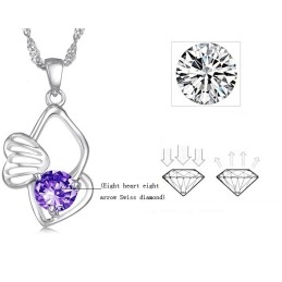 Duurzame, Allergievrije, Platina-Geplateerde Titanium Ketting Voor Dames