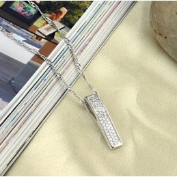 Breed Scala Aan Vrouwelijke Plating Titanium Kettingen