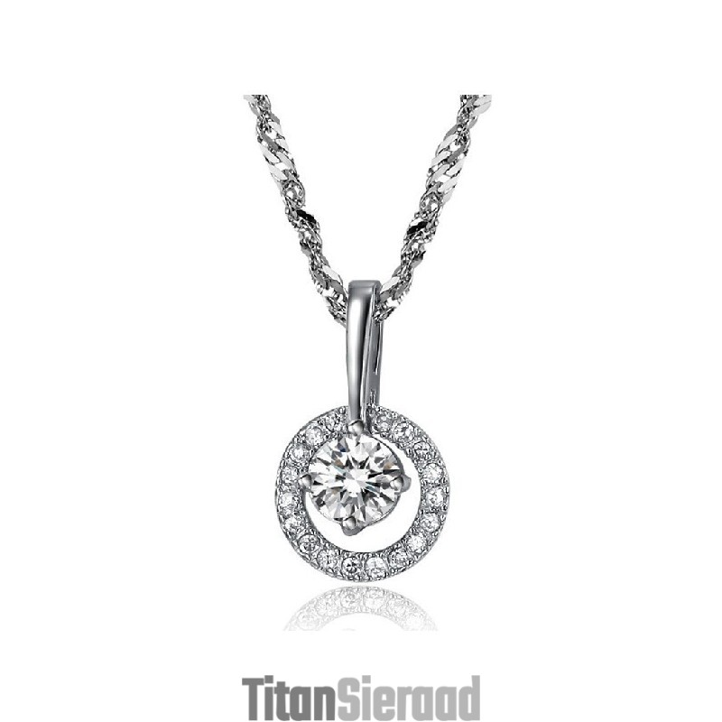 De Koningin Van De Kwaliteit Vrouwelijke Platina Plating Titanium Ketting De Koningin Van De Kwaliteit Vrouwelijke Platina Plating Titanium Ketting