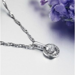 De Koningin Van De Kwaliteit Vrouwelijke Platina Plating Titanium Ketting