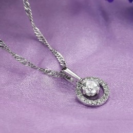 De Koningin Van De Kwaliteit Vrouwelijke Platina Plating Titanium Ketting