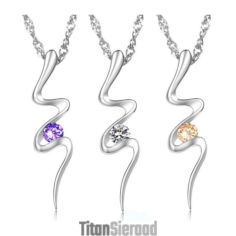 Betrouwbare Kwaliteit Vrouwelijke Allergievrije Platina Plating Titanium Ketting Betrouwbare Kwaliteit Vrouwelijke Allergievrije Platina Plating Titanium Ketting