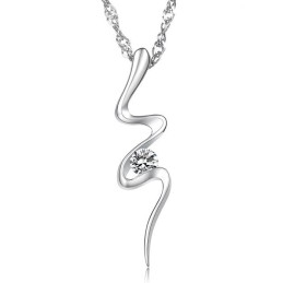 Betrouwbare Kwaliteit Vrouwelijke Allergievrije Platina Plating Titanium Ketting