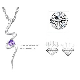 Betrouwbare Kwaliteit Vrouwelijke Allergievrije Platina Plating Titanium Ketting
