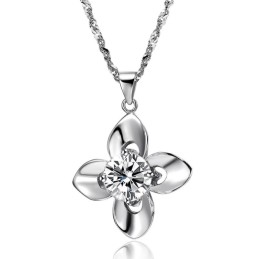 Wereldberoemde Platina-Titanium Ketting Met Diamant Voor Dames
