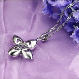 Wereldberoemde Platina-Titanium Ketting Met Diamant Voor Dames