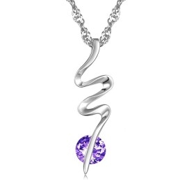 Bekend Om Zijn Hoogwaardige, Geplatineerde Titanium Ketting Met Diamant Voor Dames