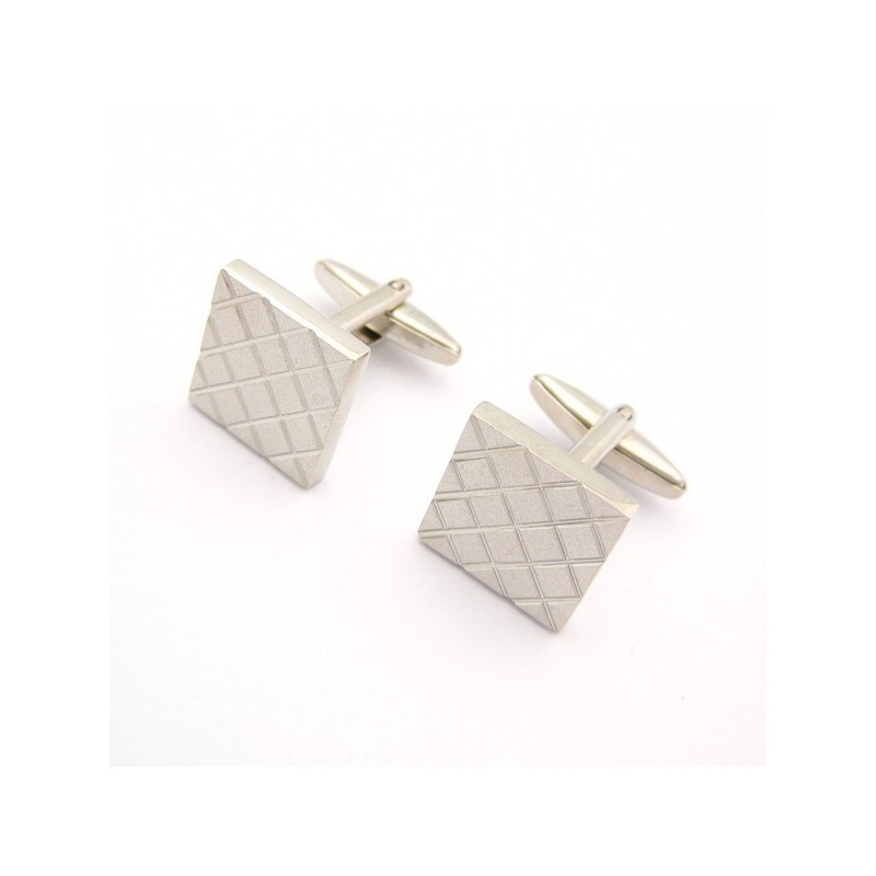 Eenvoudige Elegante Titanium Manchetknopen