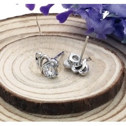 Goed Verkocht Over De Hele Wereld, Oorbellen Met Platina Plating Van Titanium Voor Dames