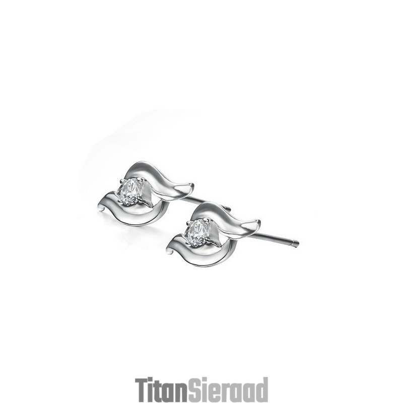 Hoogwaardige, Allergievrije Oorbellen Van Platina En Titanium Voor Dames Hoogwaardige, Allergievrije Oorbellen Van Platina En Titanium Voor Dames