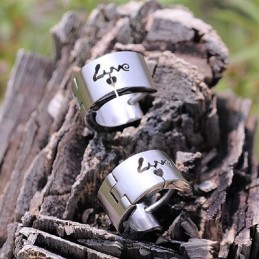 Titanium Oorbellen Voor Heren Met Liefde