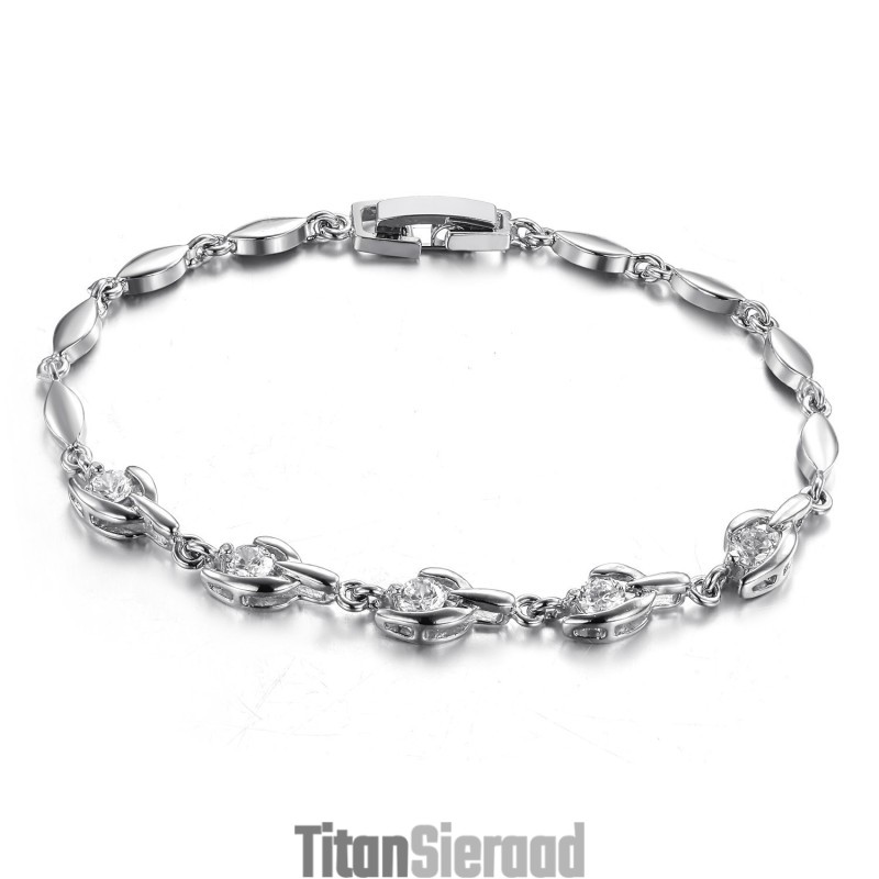 Gebruiksvriendelijke Vrouwelijke Titanium Armband