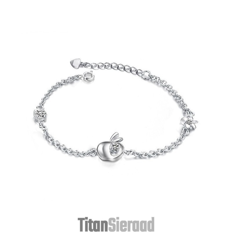 Betrouwbare Reputatie Vrouwelijke Holle Platina Plating Titanium Armband Met Strass Betrouwbare Reputatie Vrouwelijke Holle Platina Plating Titanium Armband Met Strass