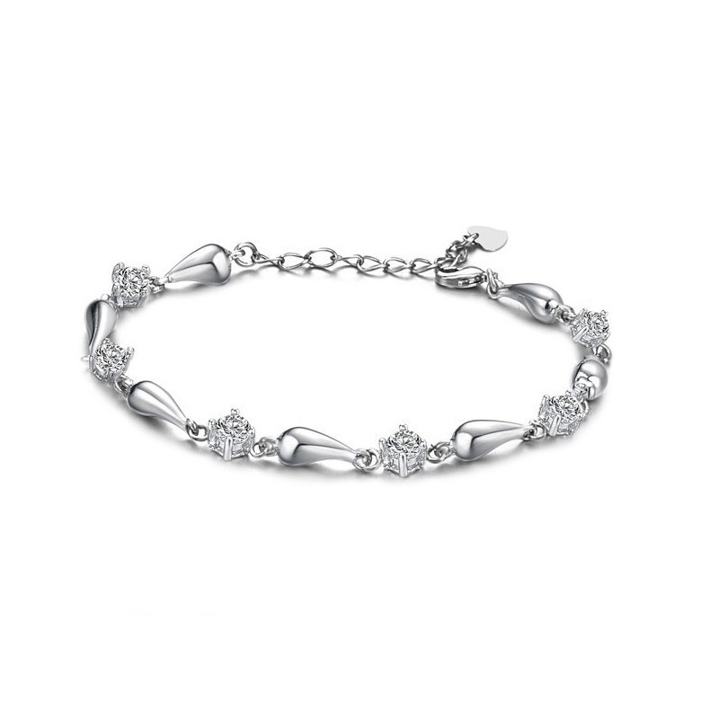 Kwaliteit En Kwantiteit Gegarandeerde Vrouwelijke Platina Titanium Armband Met Diamant Kwaliteit En Kwantiteit Gegarandeerde Vrouwelijke Platina Titanium Armband Met Diamant