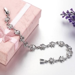 Wereldwijd Bekende -Geplateerde Titanium Armband Voor Dames