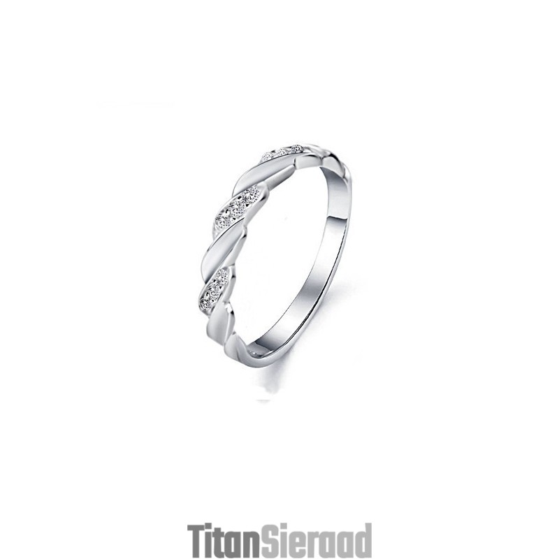 Stabiele Kwaliteit Mannelijke Platina Titanium Ring