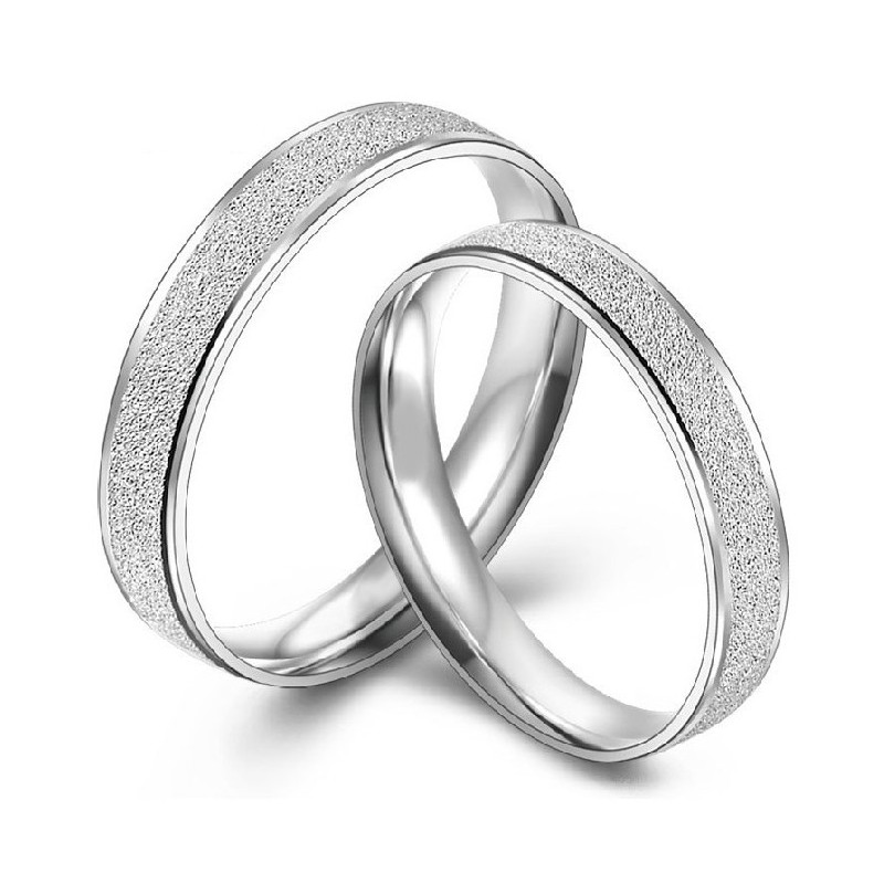 Gemakkelijk Te Gebruiken Parelgaren Platina Titanium Ring Voor Geliefden Gemakkelijk Te Gebruiken Parelgaren Platina Titanium Ring Voor Geliefden