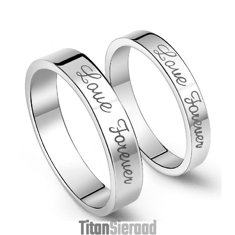 Superieure Kwaliteit Beknopte Platina Plating Titanium Ring Voor Geliefden Superieure Kwaliteit Beknopte Platina Plating Titanium Ring Voor Geliefden
