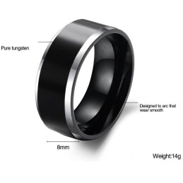 Stabiele Kwaliteit Mannelijke Wolfraam Keramische Ring