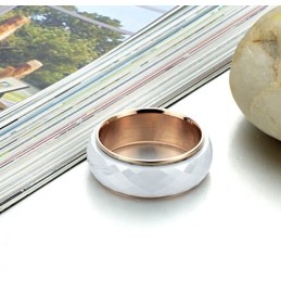 Stabiele Kwaliteit Witte Wolfraam Keramische Ring