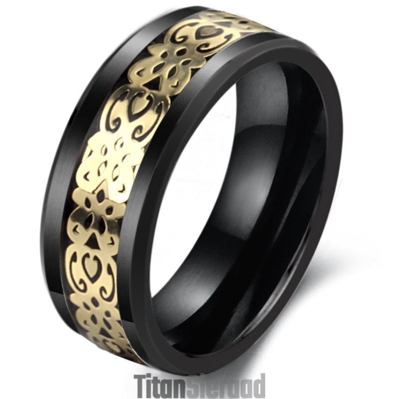 De Koningin Van De Hoogwaardige Zwarte Wolfraam Keramische Ring