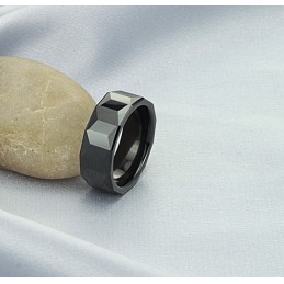 Brede Variaties Zwarte Wolfraam Keramische Ring