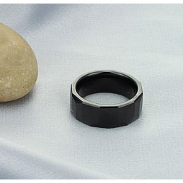 Brede Variaties Zwarte Wolfraam Keramische Ring