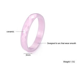 Roze Wolfraam Keramische Ring, Goed Verkocht Over De Hele Wereld