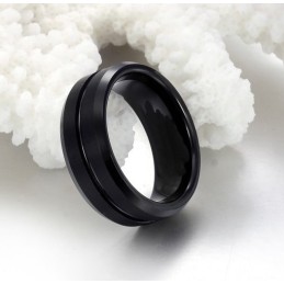 Bekend Om Zijn Hoogwaardige Heren Retro-Tungsten Keramische Ring