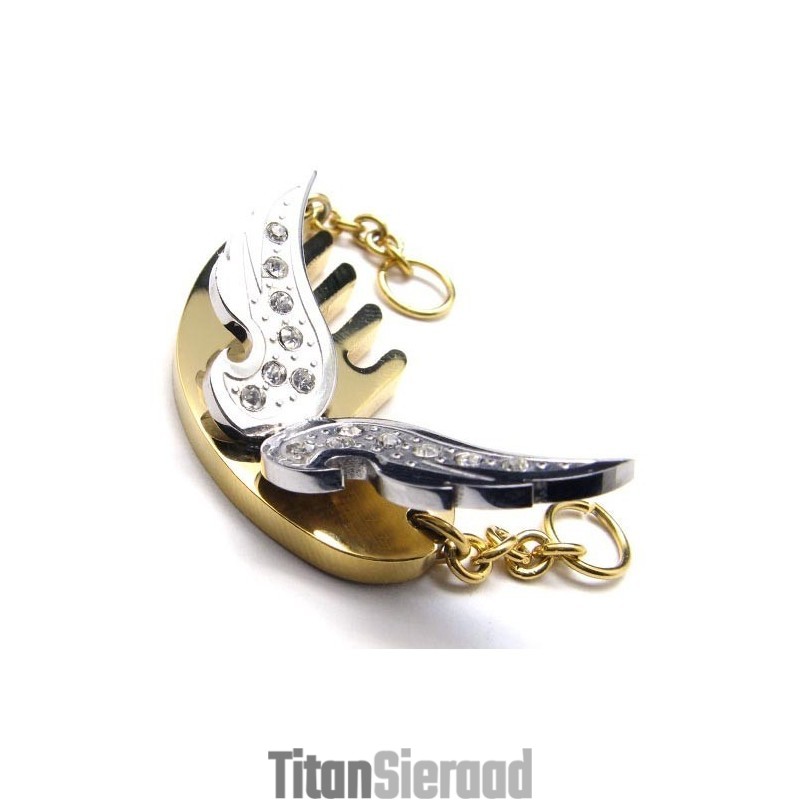 Flying Angel Titanium Hanger - Gratis Chian