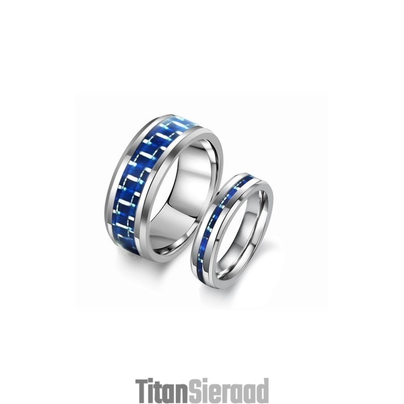 Hoogwaardige Wolfraam Keramische Ring Voor Geliefden