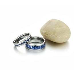 Hoogwaardige Wolfraam Keramische Ring Voor Geliefden