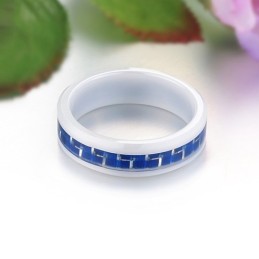 Om Een Lang Verhaal Te Hebben: Blauwe Wolfraam Keramische Ring