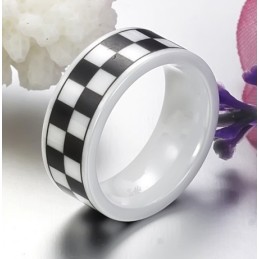 Uitstekende Kwaliteit Mannelijke Rooster Wolfraam Keramische Ring