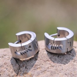Titanium Oorbellen Voor Heren