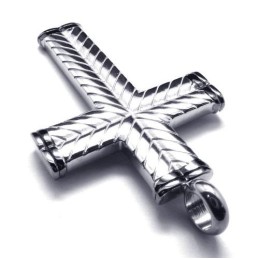 Cross Grain Heren Titanium Hanger - Gratis Chian