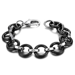 Superieure Kwaliteit Zwarte Wolfraam Keramische Armband